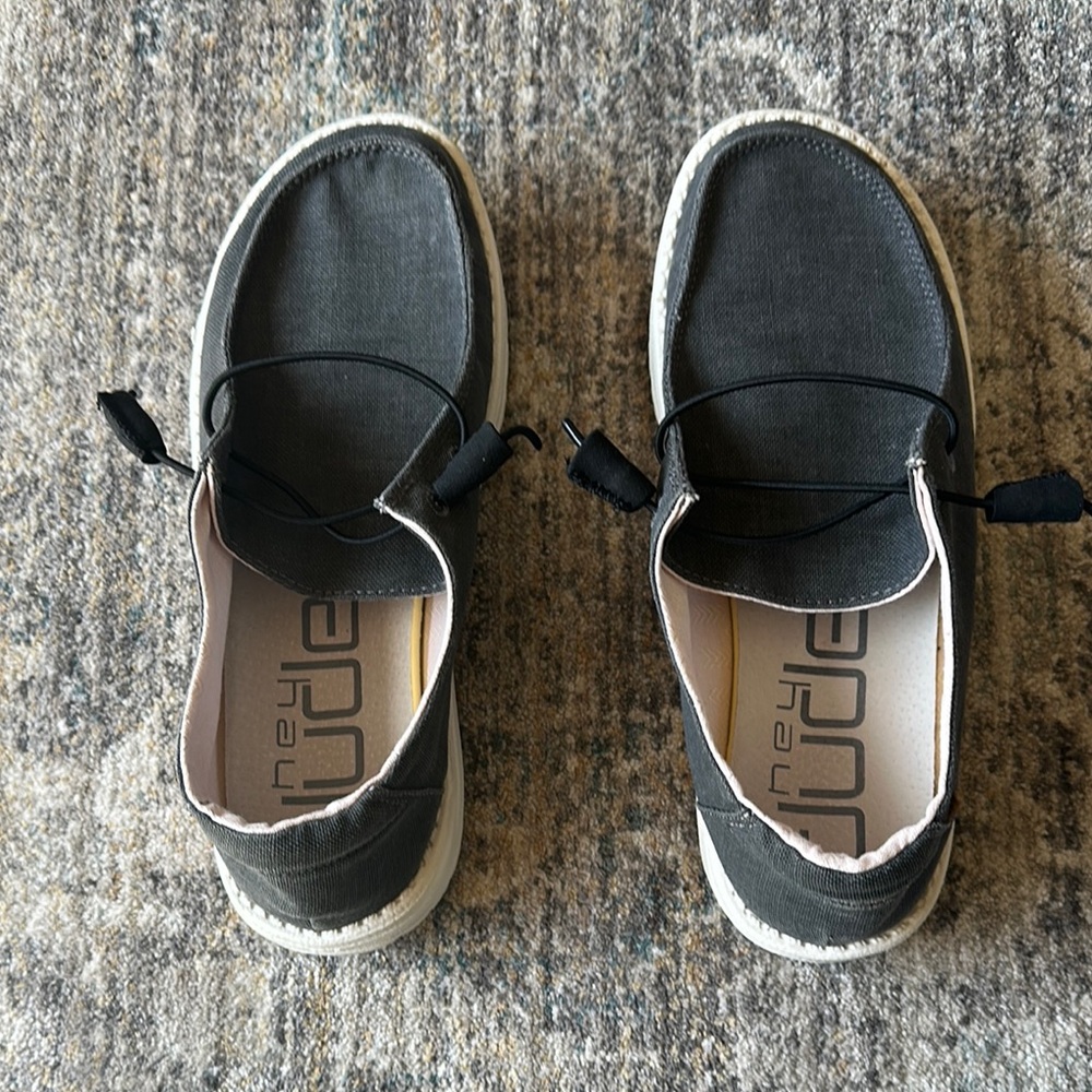Hey Dude Wendy Gray, size 8